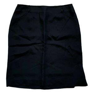 Black Armani Collezioni skirt size 10